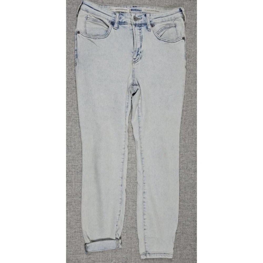 Pilcro Letterpress Jeans Womens 29 High Rise Denim Legging Stretch Pants
